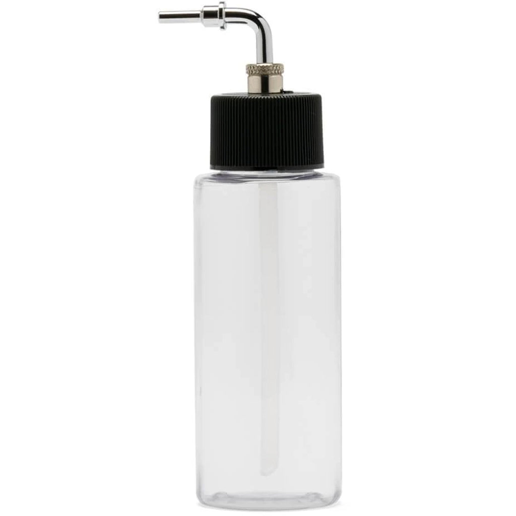 Iwata Crystal Clear 2oz Cylinder Side Feed Bottle