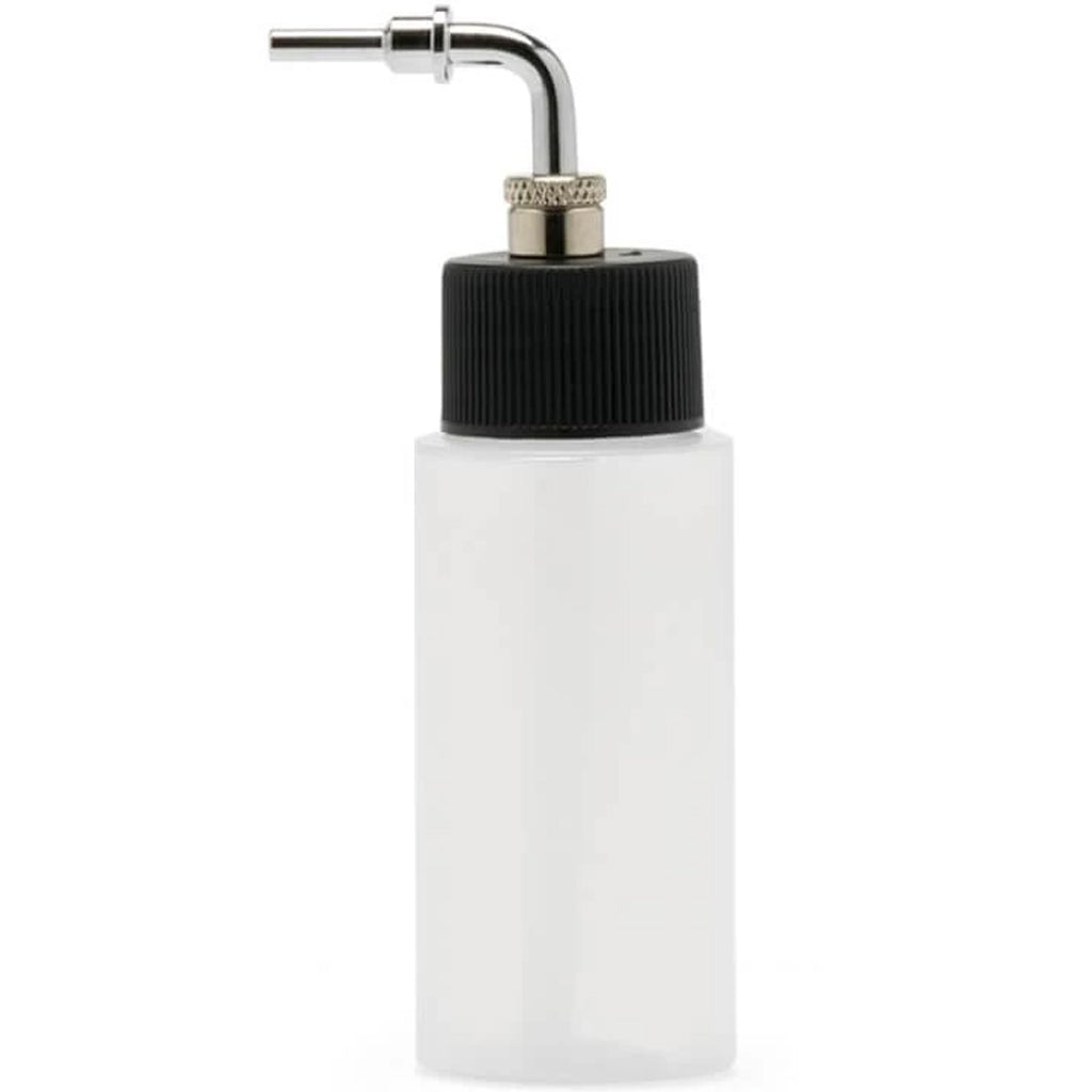 Iwata High Strength Translucent 1oz Cylinder Side Feed Bottle