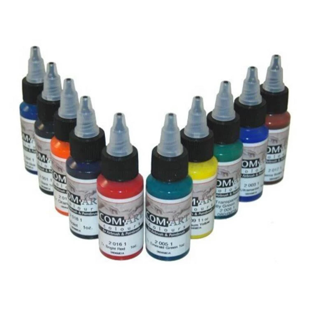 Comart Paint Transparent Primary Kit E