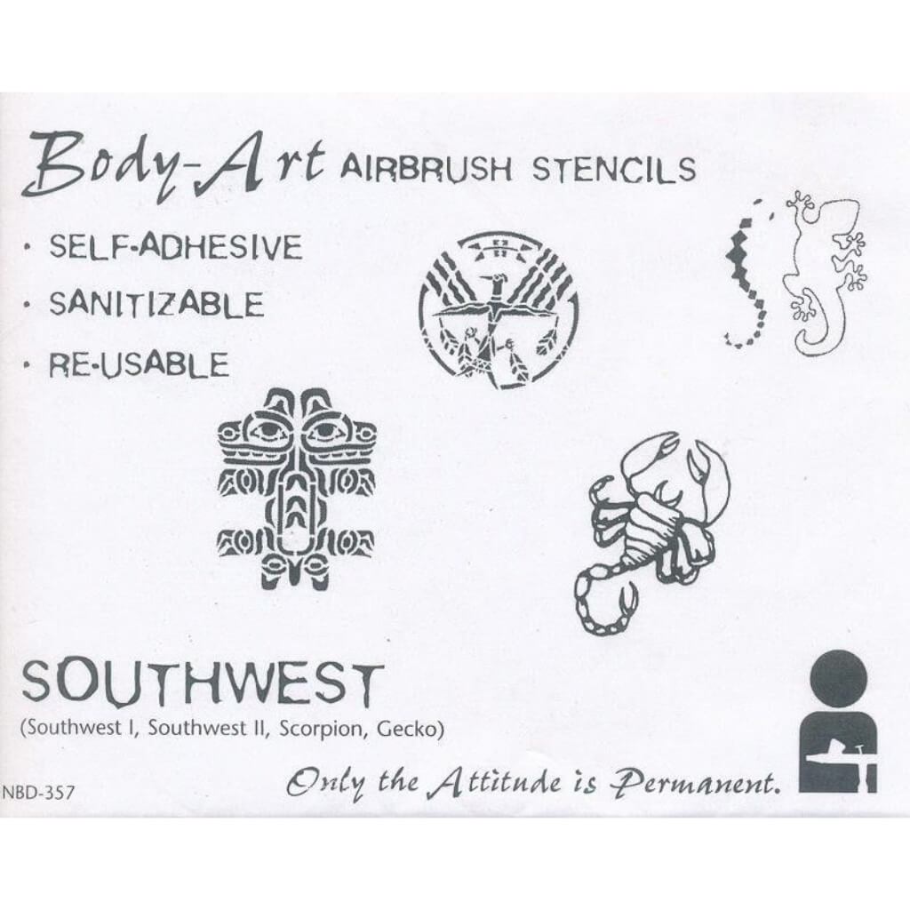 BODY ART STENCIL SOUTHWES 