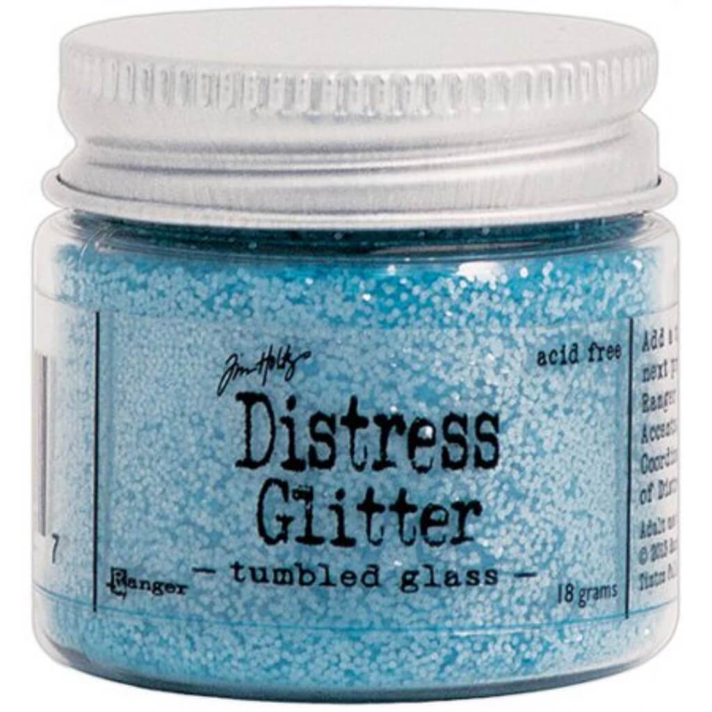 Distress Glitter Tumbled Glass 18g