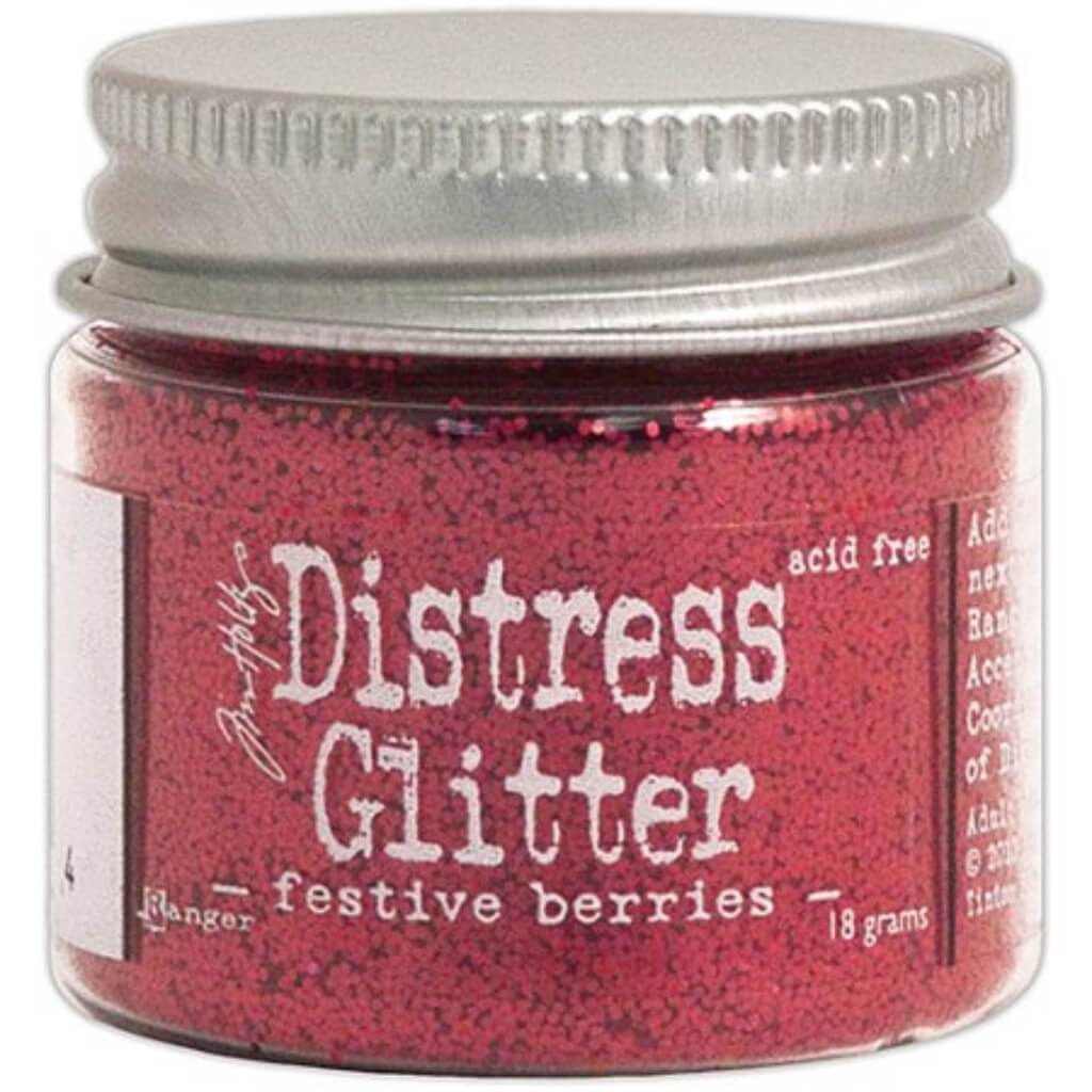 Distress Glitter Festive Berries 18g