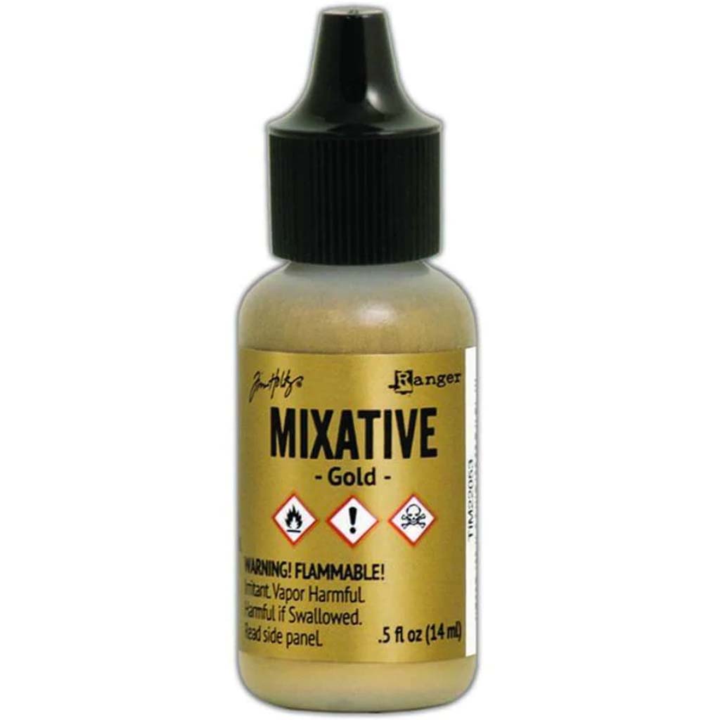 ADIRONDACK ALC. INK MIXATIVES .5OZ GOLD 