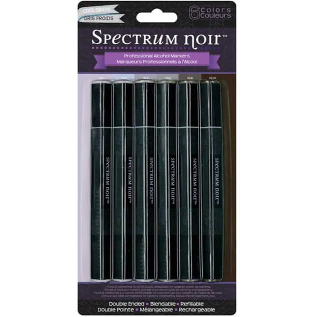 Spectrum Noir Markers Cool Greys 