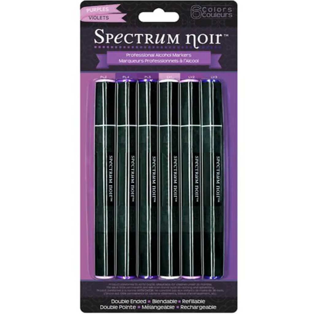Spectrum Noir Markers Purples 