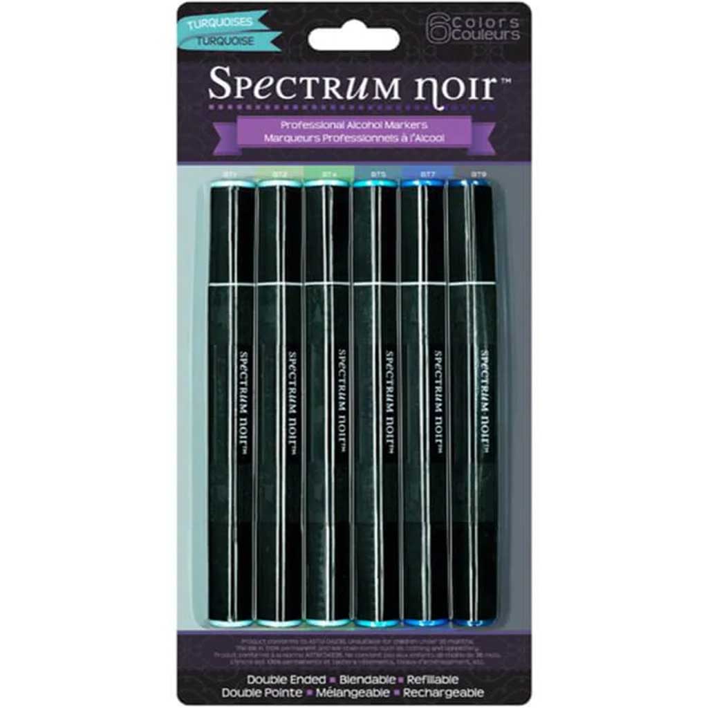 Spectrum Noir Markers Turquoises 