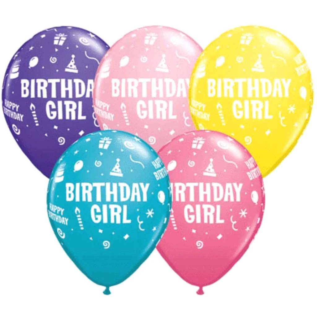 Birthday Girl Around 11in Asst. 