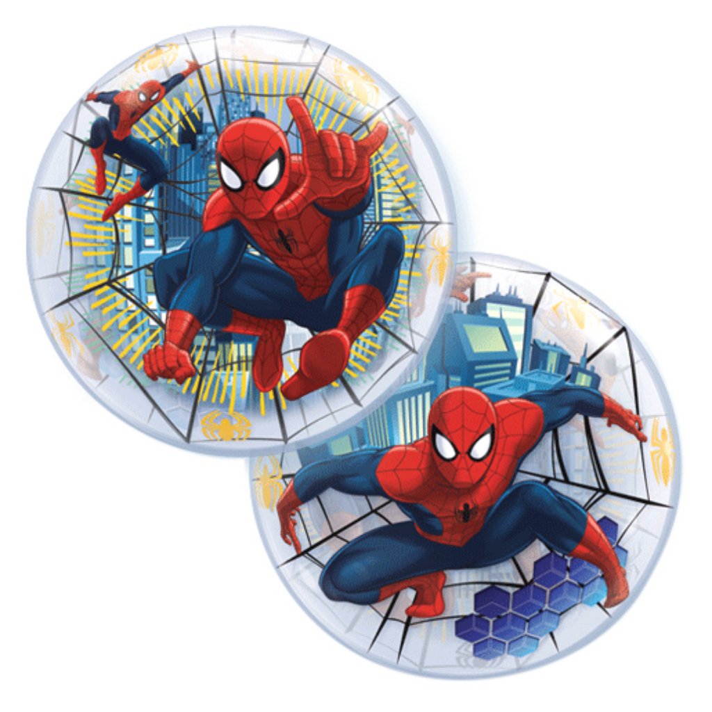 Ultimate Spiderman Bubble Balloon 22in 