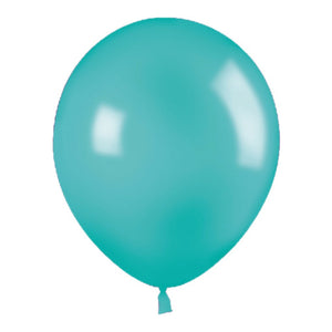 Latex Balloon Fashion Turquoise 11in