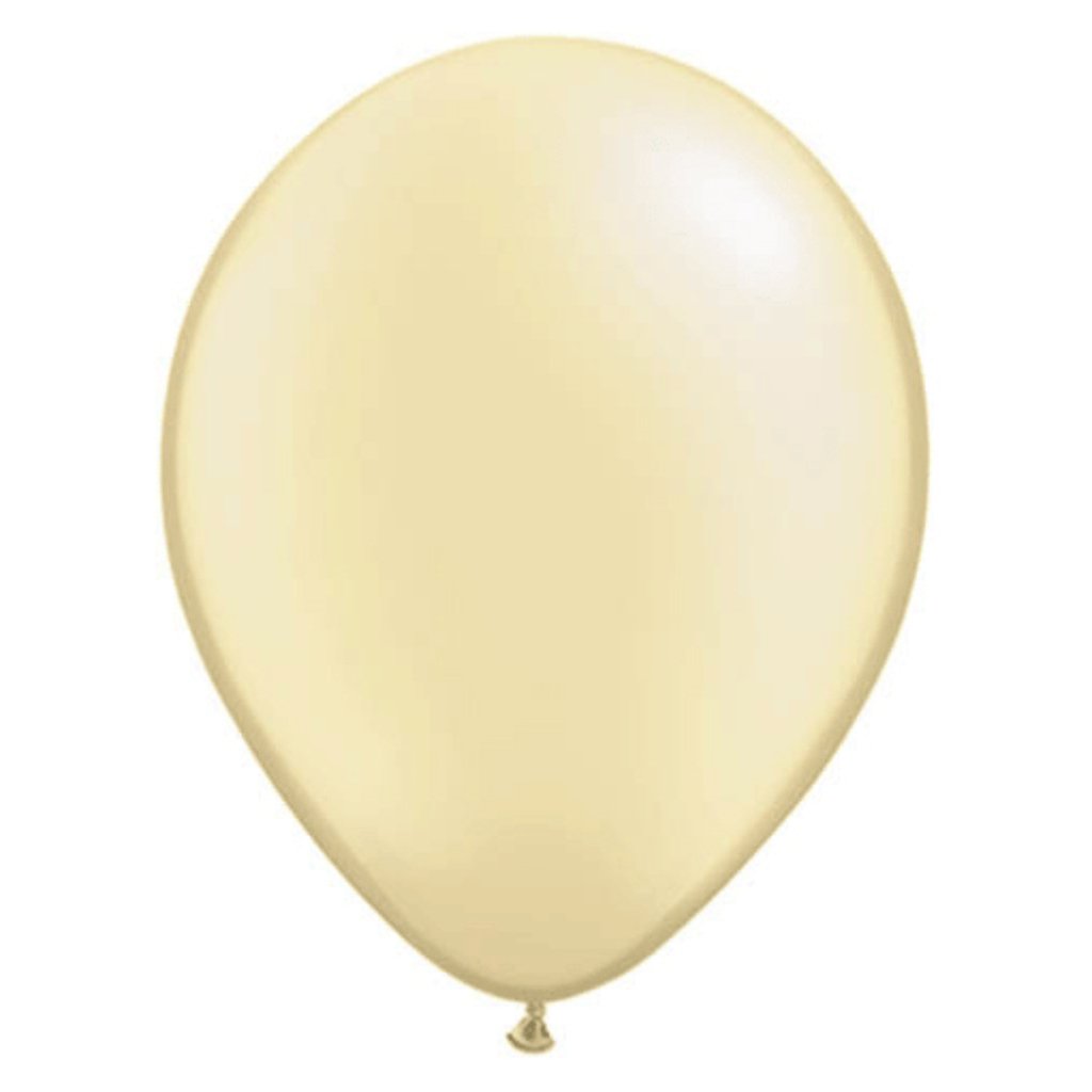 Latex Balloon Pearlized Ivory Silk 11in 