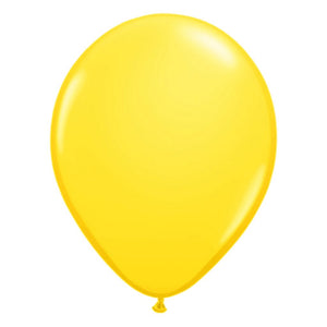 Latex Balloon Yellow 11in