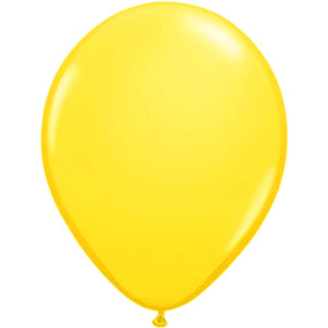 Latex Balloon Yellow 11in 
