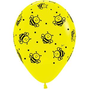 Latex Balloon Bees Around (50/Bag) 11in 