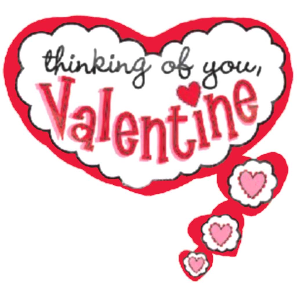 Thinking of You Valentine Foil Balloon 26in 