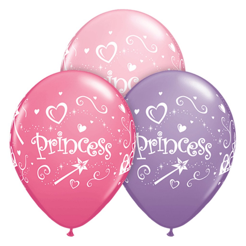 Latex Balloon Princess Party Pack 11in