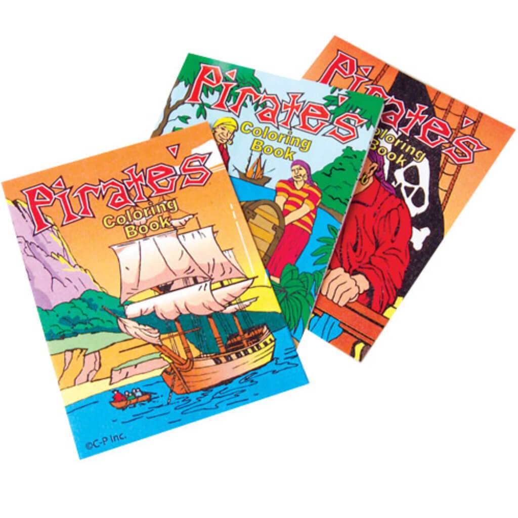 Pirate Coloring Books 