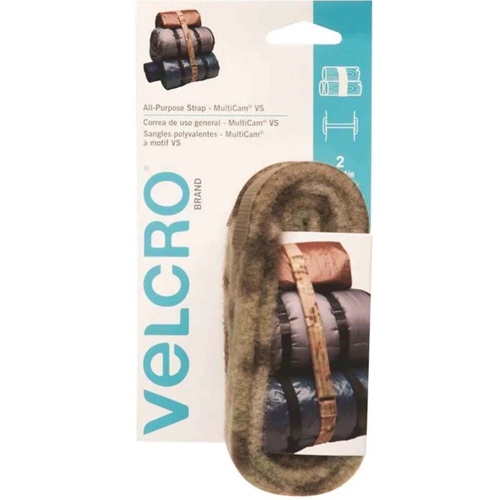 VELCRO BRAND ALL PURPOSE STRAP MULTICAM 4FTX1" 