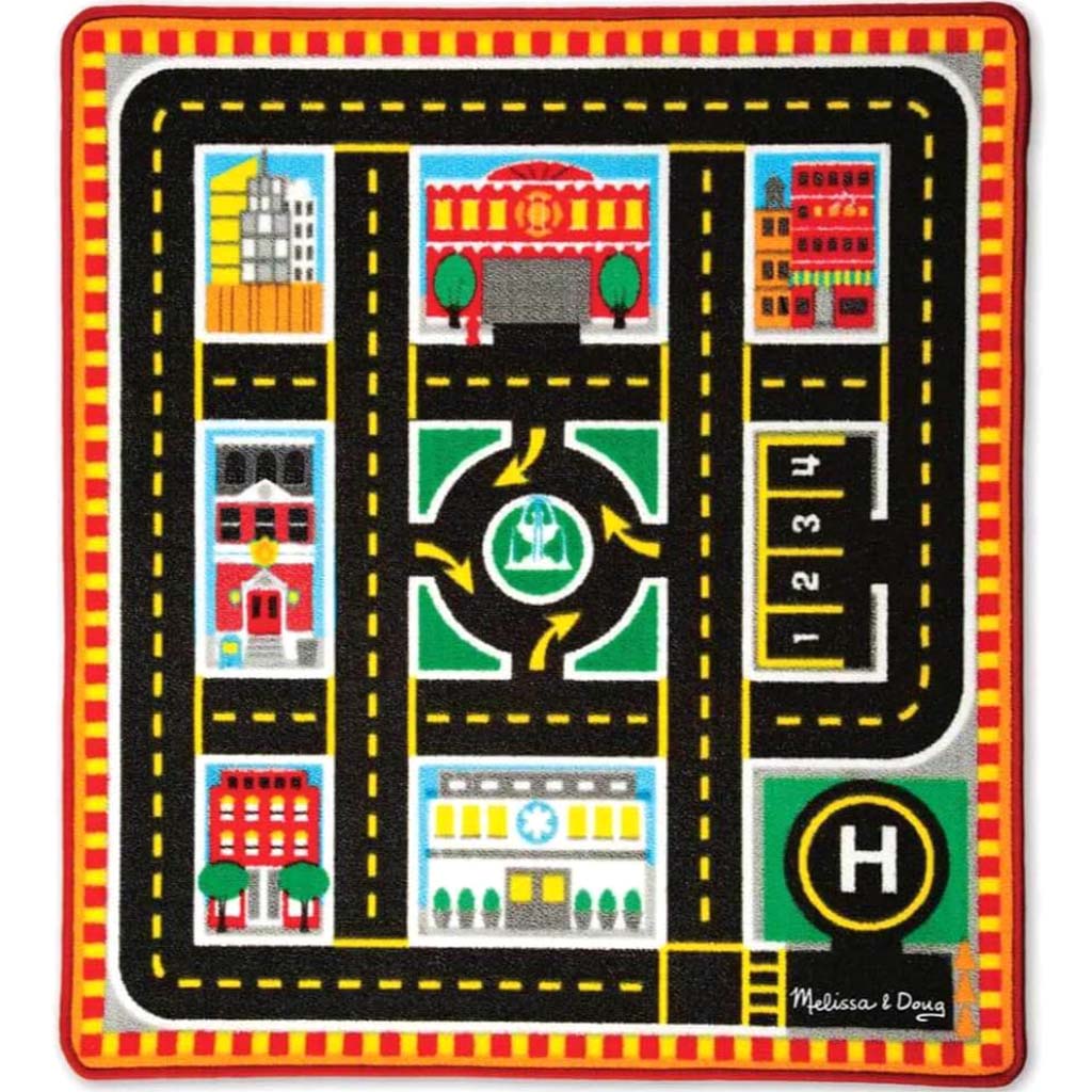 Round The City Rescue Rug 