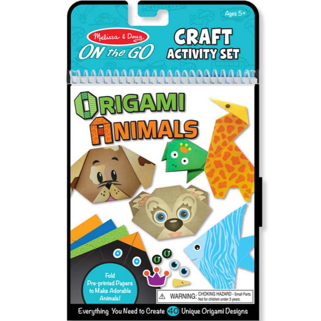 On-The-Go Crafts Origami Activity Set - Animals 