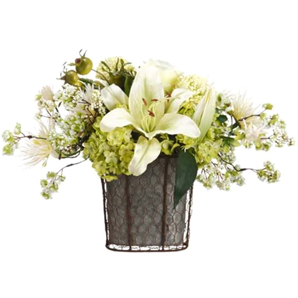 Hydr/Rose/Mum(Bukt) 12inH x11inW x 18inL