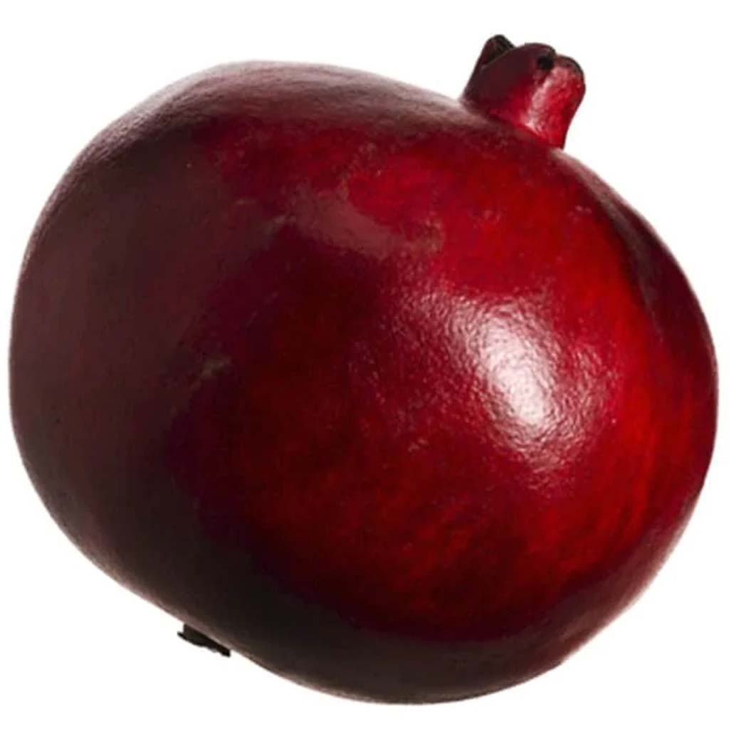 Weighted Pomegranate 4.5&quot; Red Burgundy 