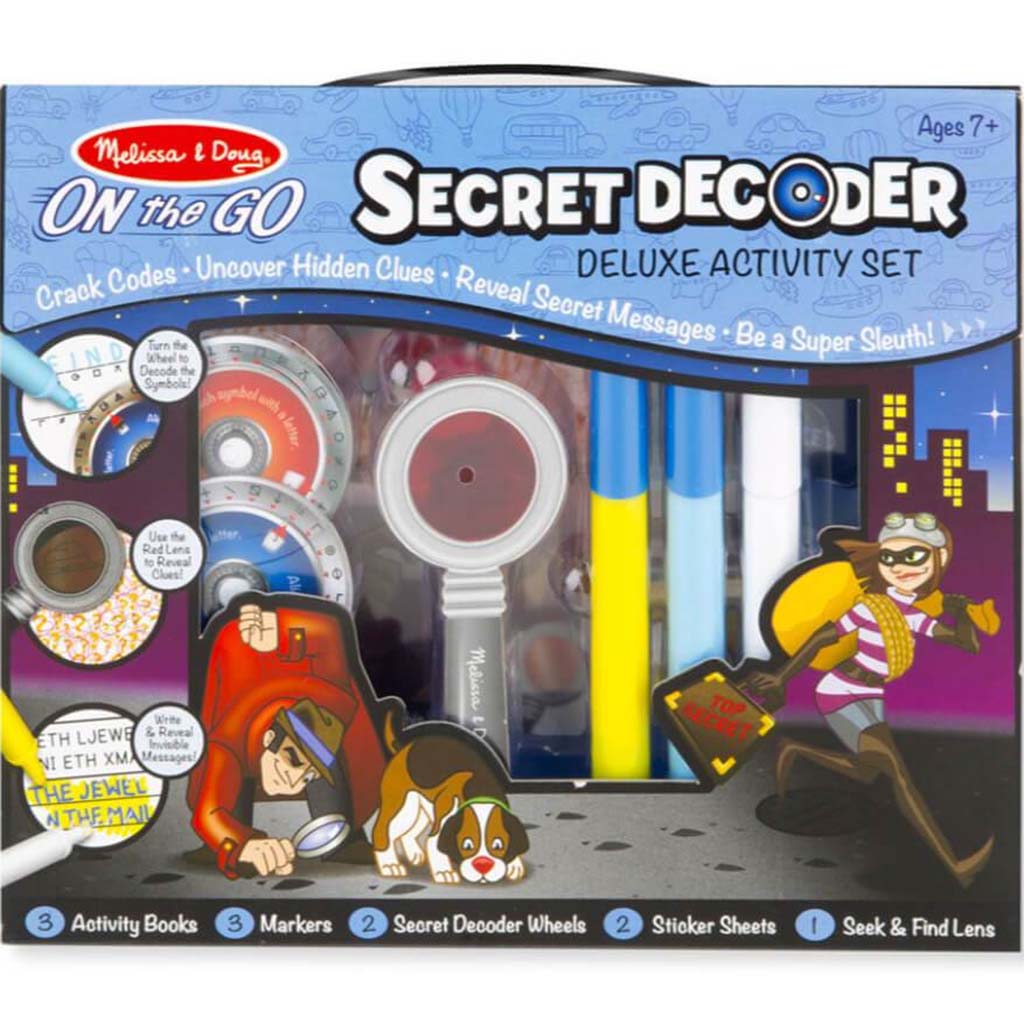 Secret Decoder Deluxe Activity Set - On the Go