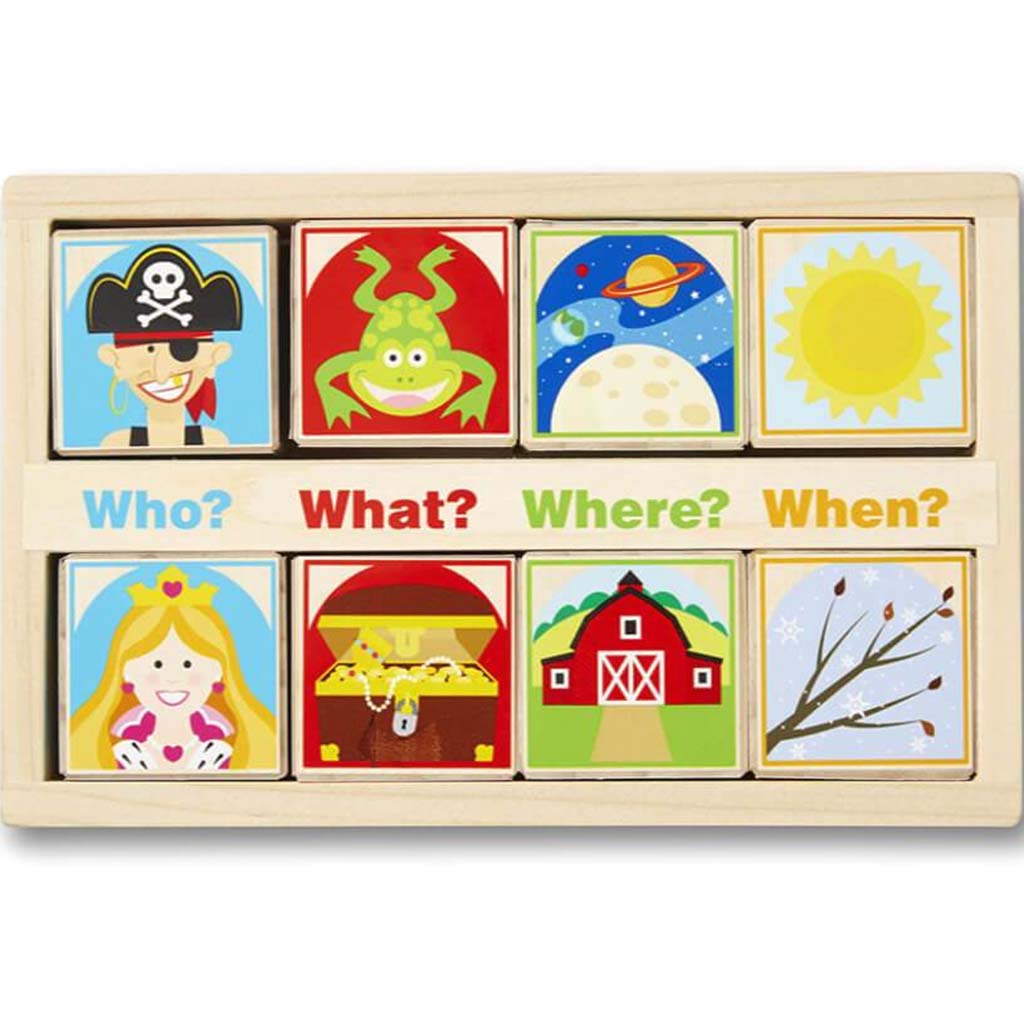 Wooden Story Blocks 