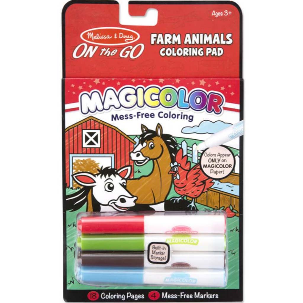 Magicolor Coloring Pad Farm Animals 