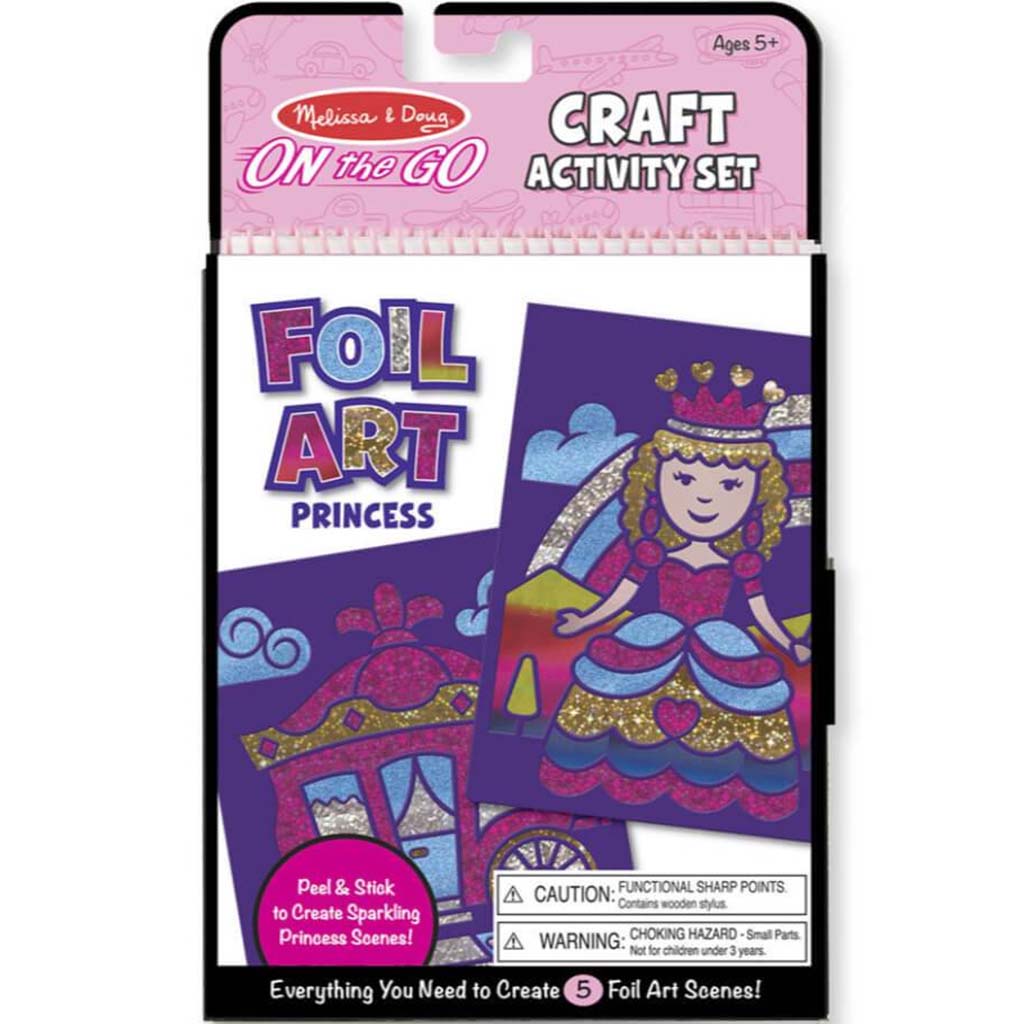 On-The-Go Crafts Foil Art Princesses 