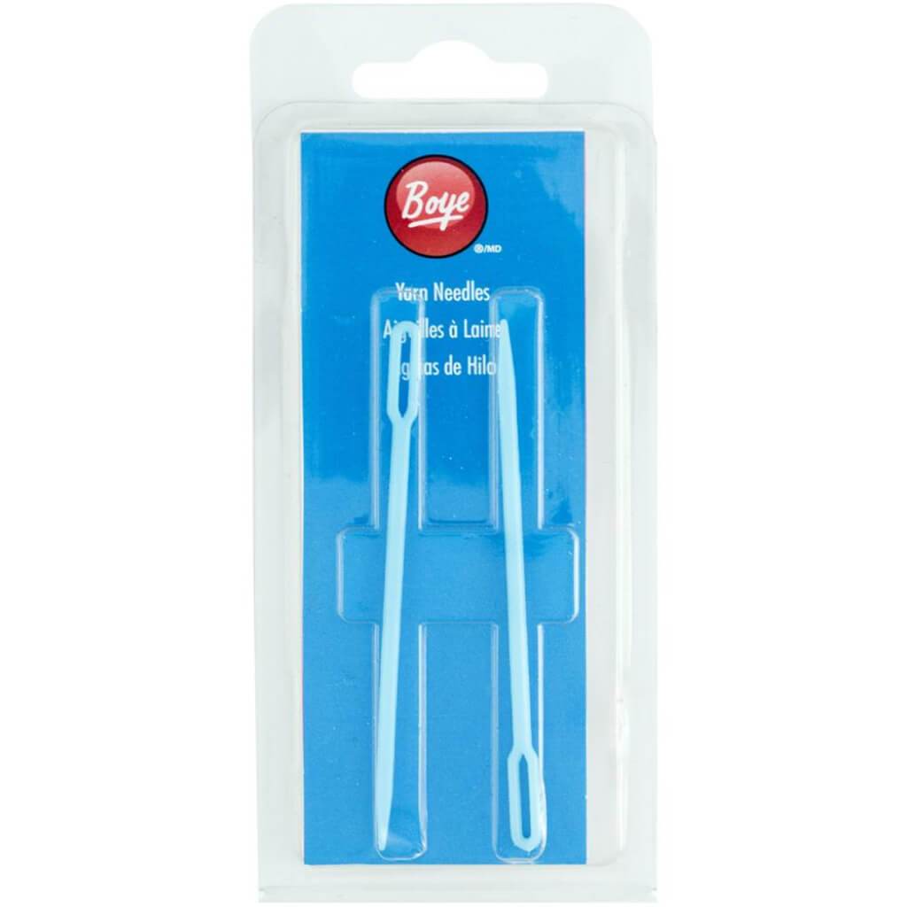 Boye Plastic Yarn Needles 2/Pkg