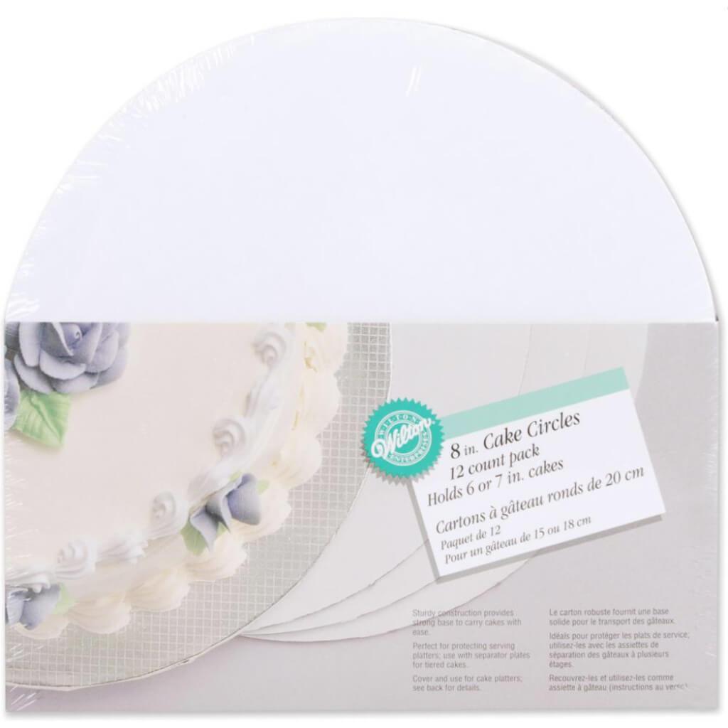 Cake Circles 8in 12pc