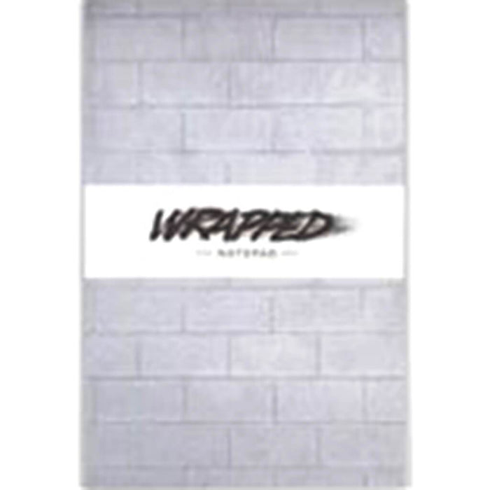 Wrapped Paper Pad 4in x 7in Cinderblock