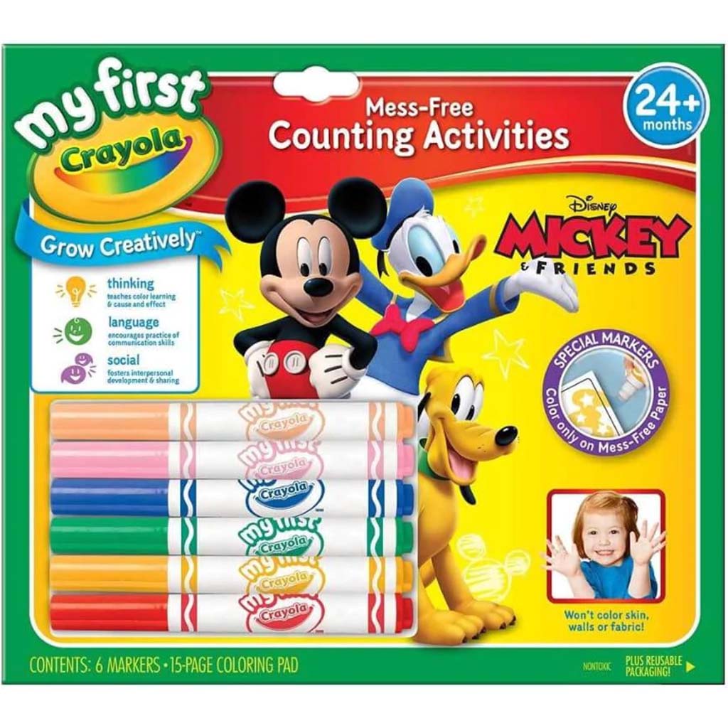 Crayola My First Mickey Markers and Paper
