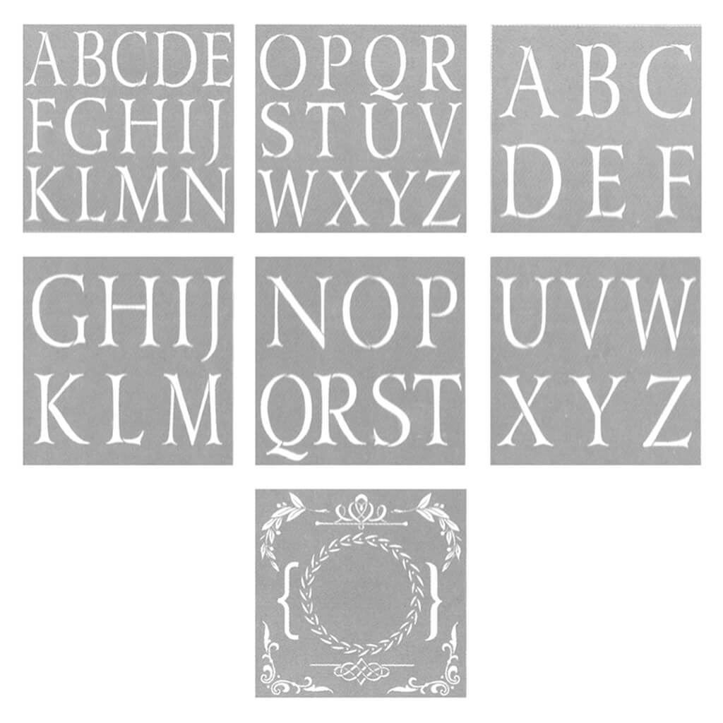 ALPHABET ART CLASSIC 12IN X 12IN