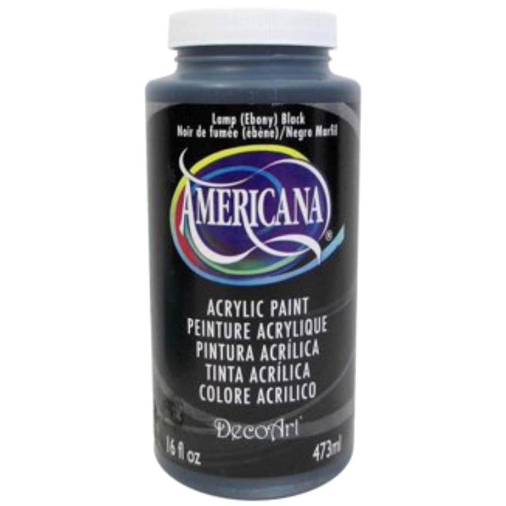 Americana Acrylic 16oz Lamp Black