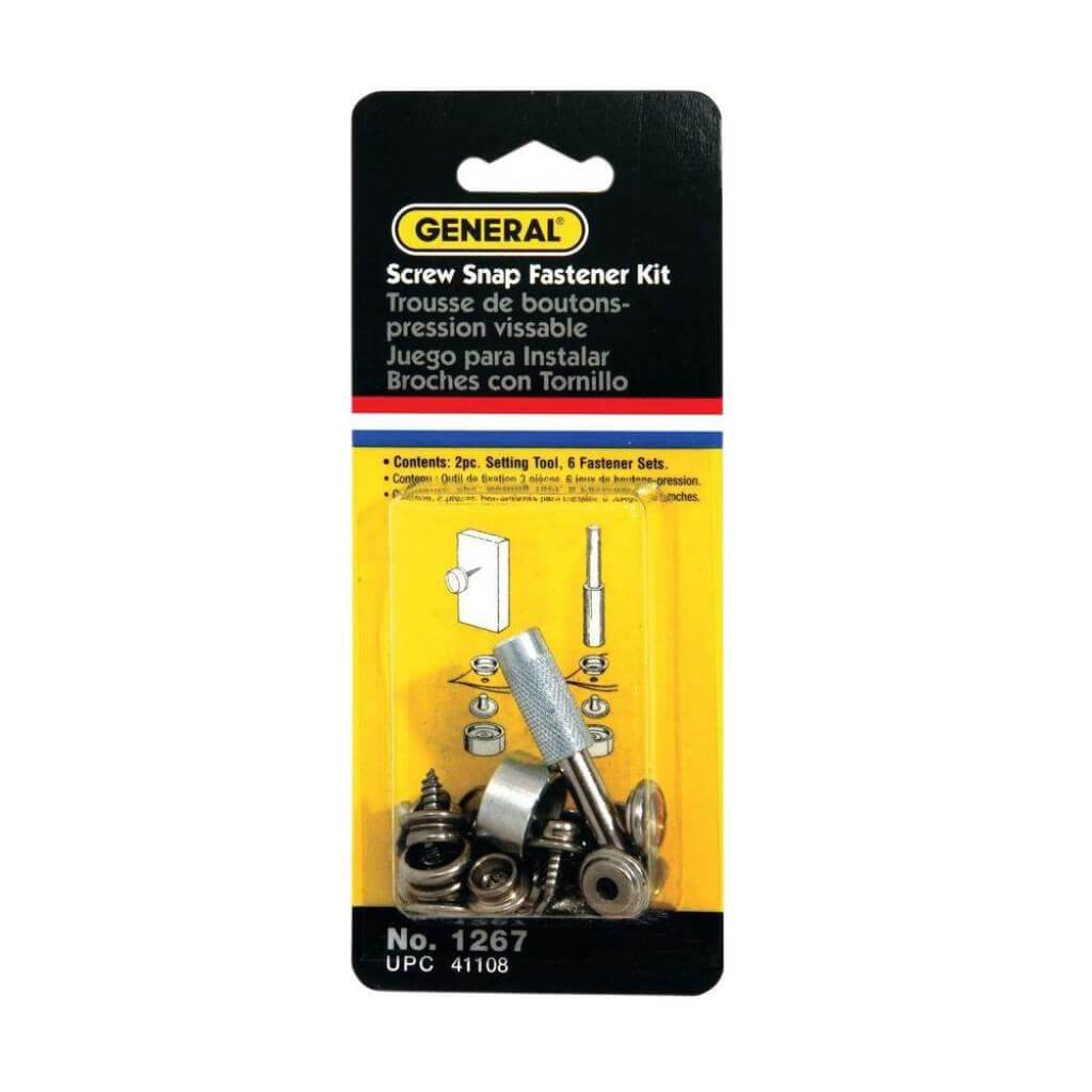 SCREW SNAP FASTENER KIT 