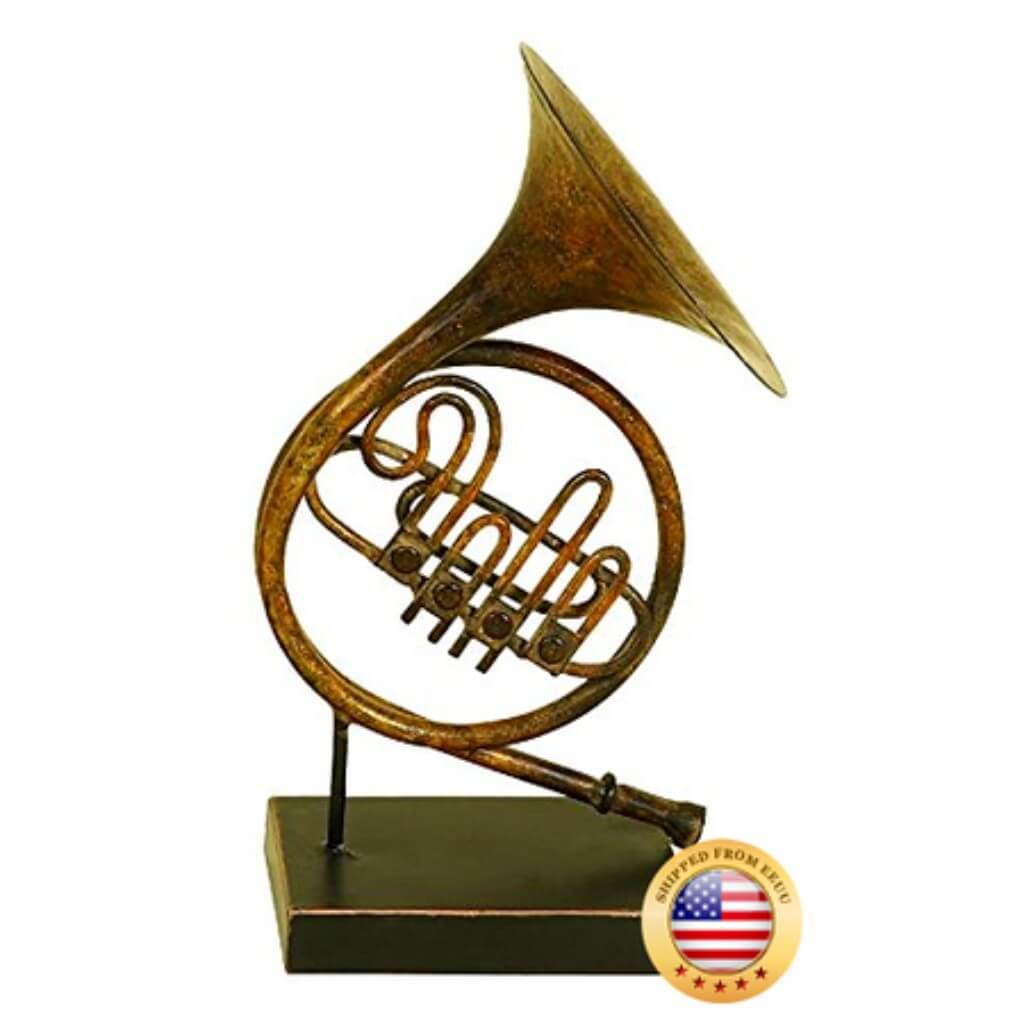 Metal French Horn