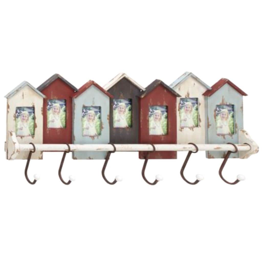 Wood Metal Wall Hook 37 in by 16 in