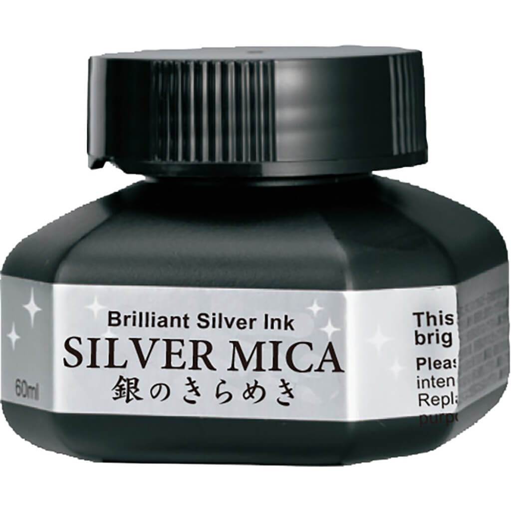 Calligraphy Ink Mica 60ml Silver 