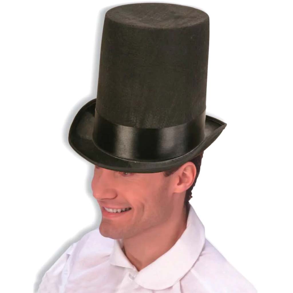 Lincoln Stove Pipe Hat Black