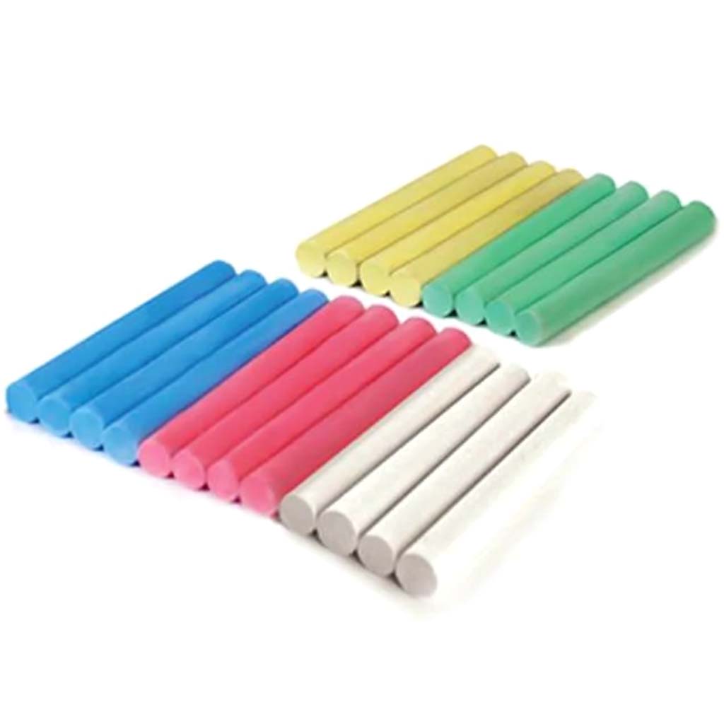 Craft Decor Chalk-It-Up Dustless Chalk Bucket 20pc Color 