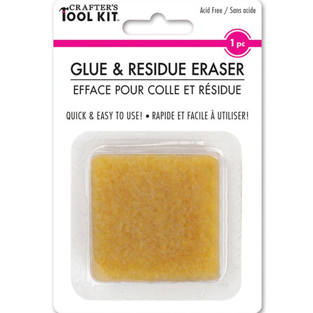CRAFTER'S TOOLKIT GLUE &amp; RESIDUE ERASER 
