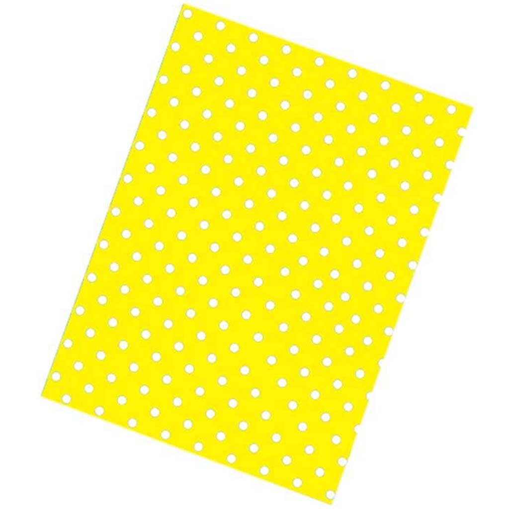 FUN FOAM SHEETS 2MM DESIGNER FOAM 9&quot;X12&quot; YELLOW 