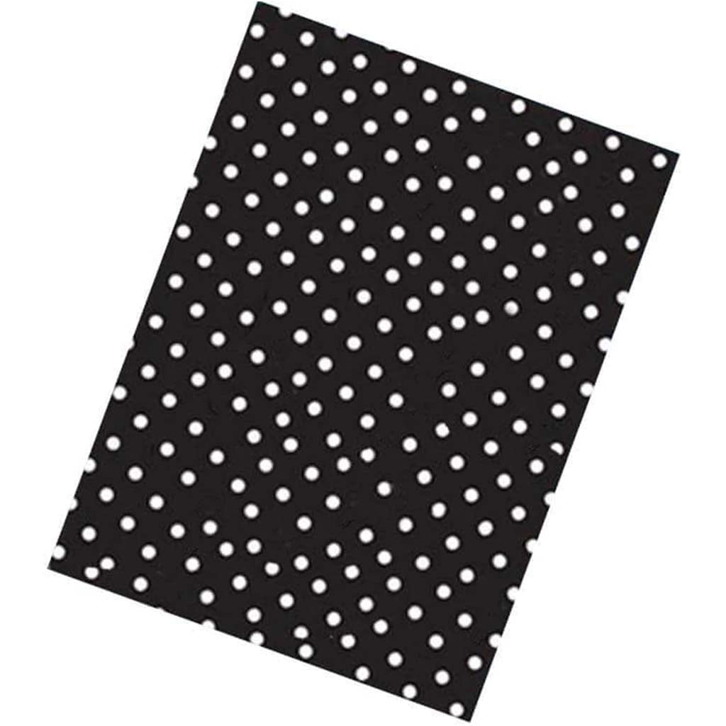 FUN FOAM SHEETS 2MM DESIGNER FOAM 9&quot;X12&quot; BLACK 