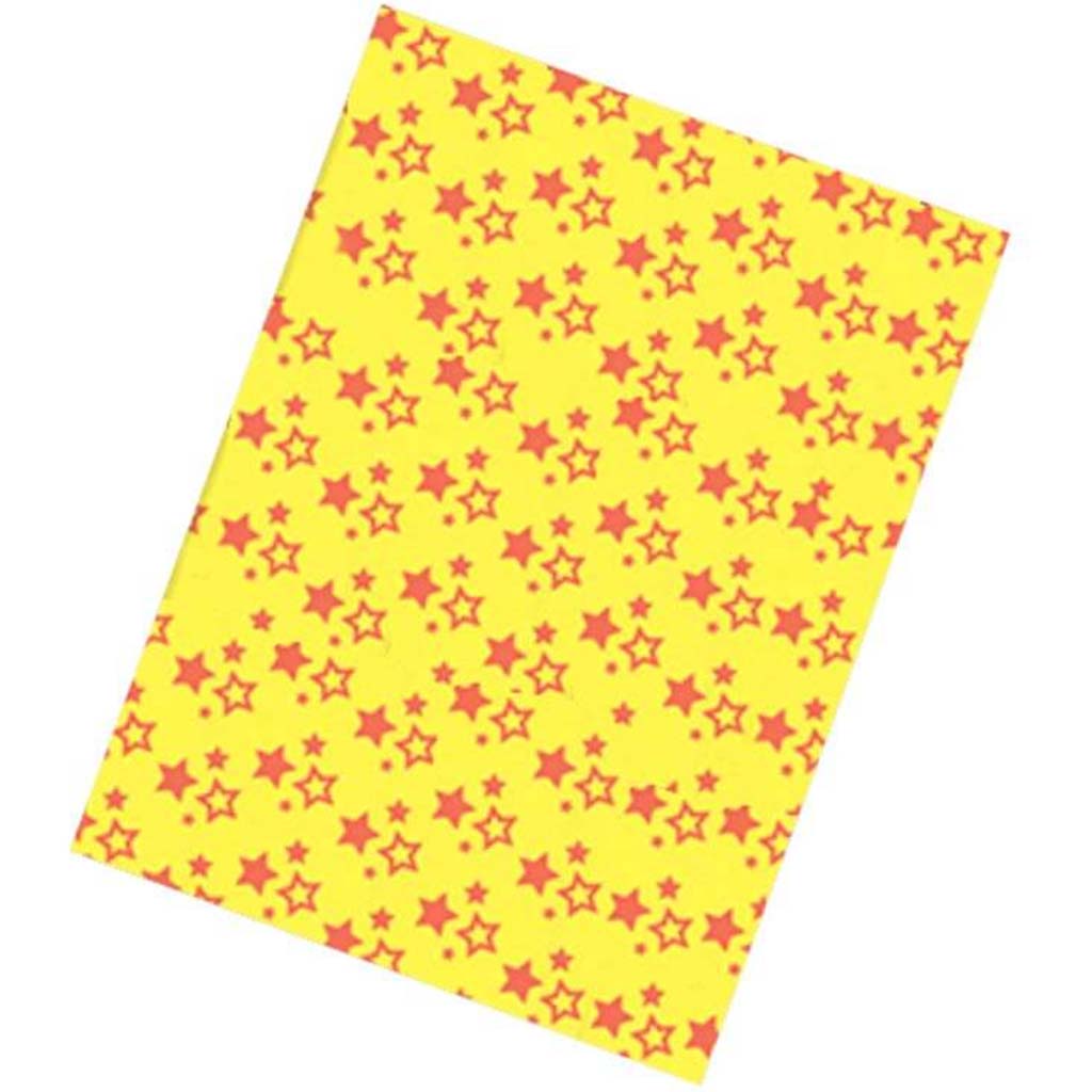 FUN FOAM SHEETS 2MM DESIGNER FOAM 9"X12" YELLOW 