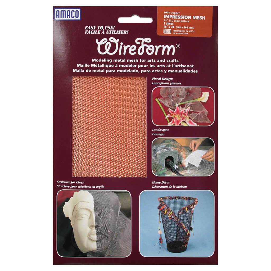 WireForm Metal Mesh Sheet Impression 16in x 20in