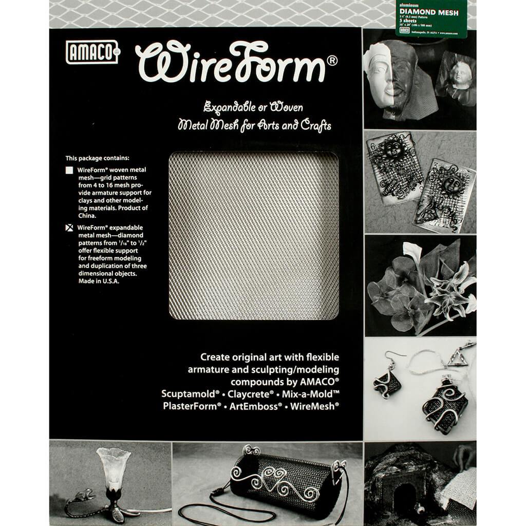 WireForm Mesh Diamond 16in x 20in 1/4in