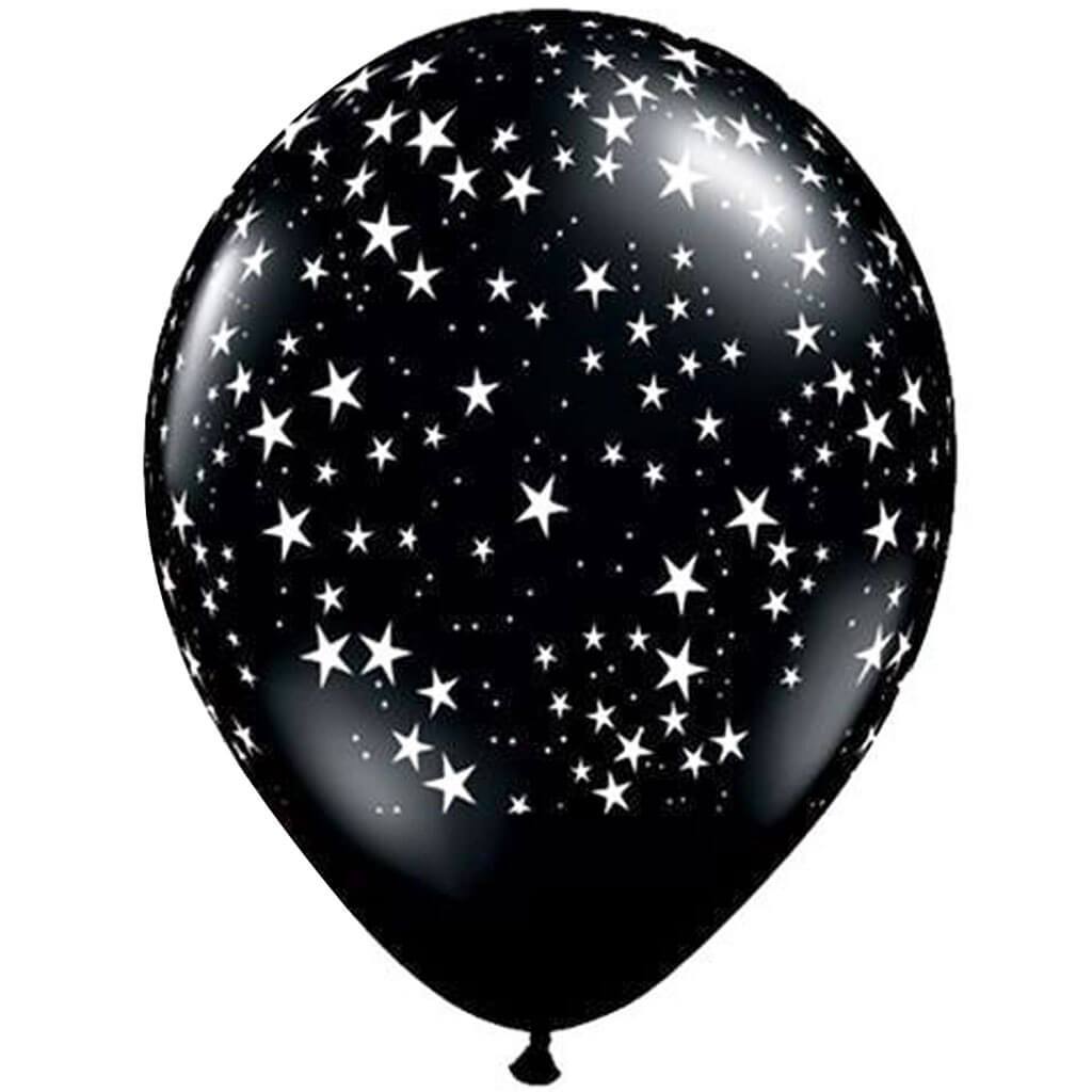 Assorted Stars Latex Balloon, 11in