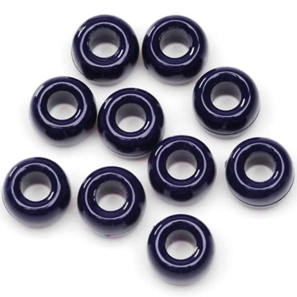 BEAD PONY OPAQUE NAVY 480PK 9MM 