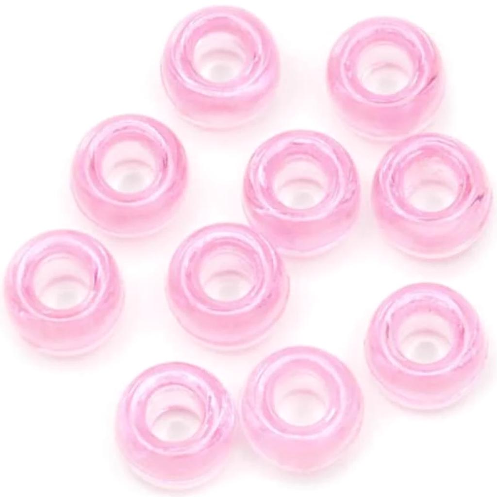 BEAD PONY PINK 480PK 9MM 